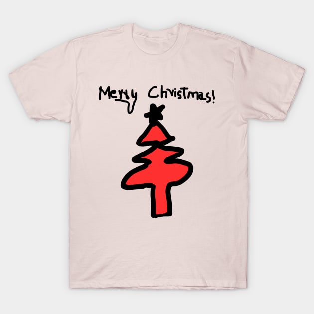 Merry christmas T-Shirt by NomiCrafts